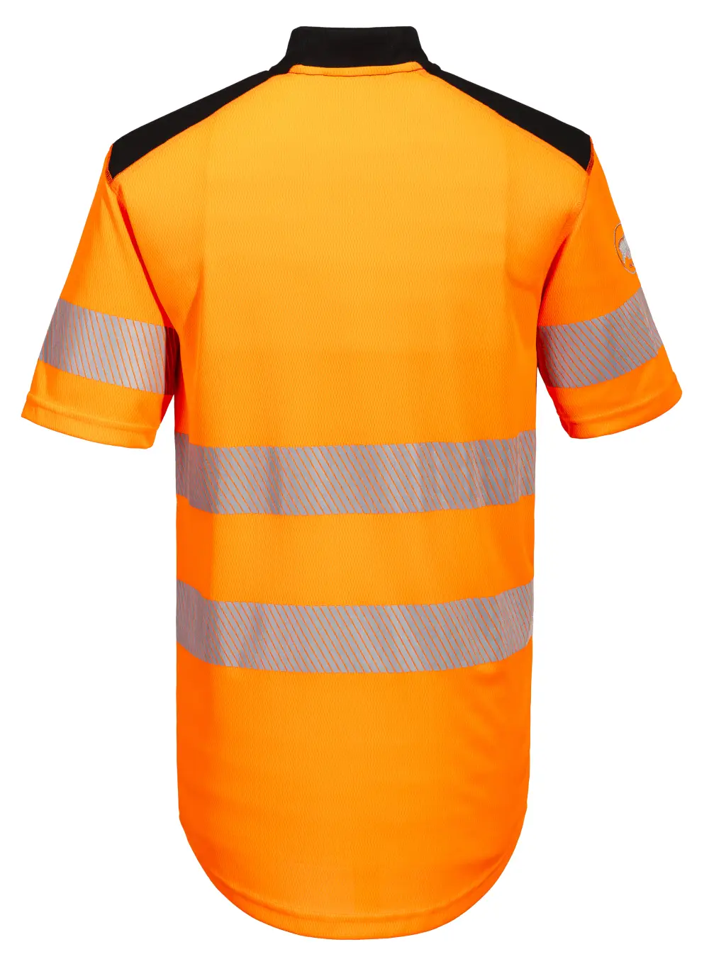 T-shirt orange et noir HV – Image 2