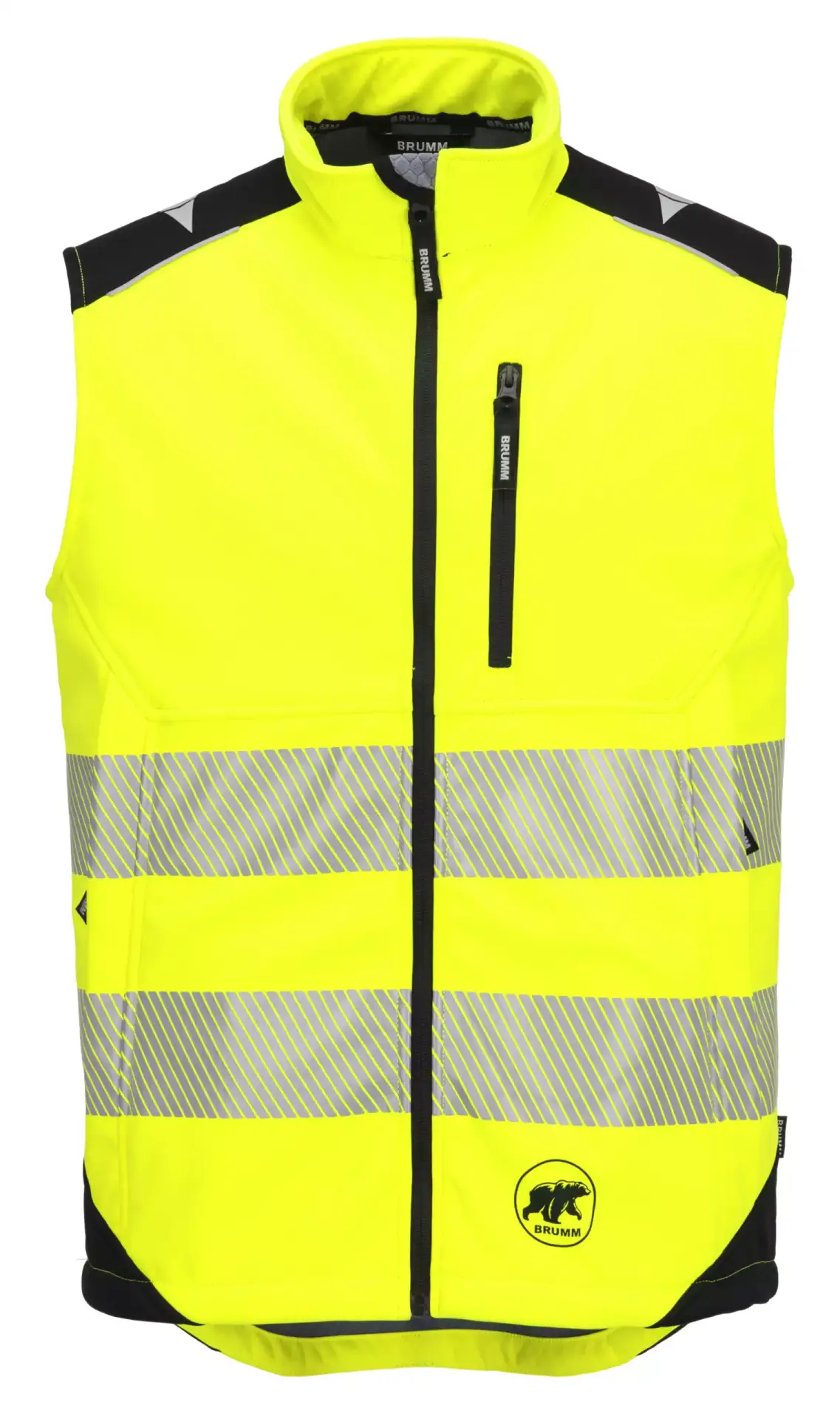 Veste sans manche Haute visibilité - Jaune – Image 2