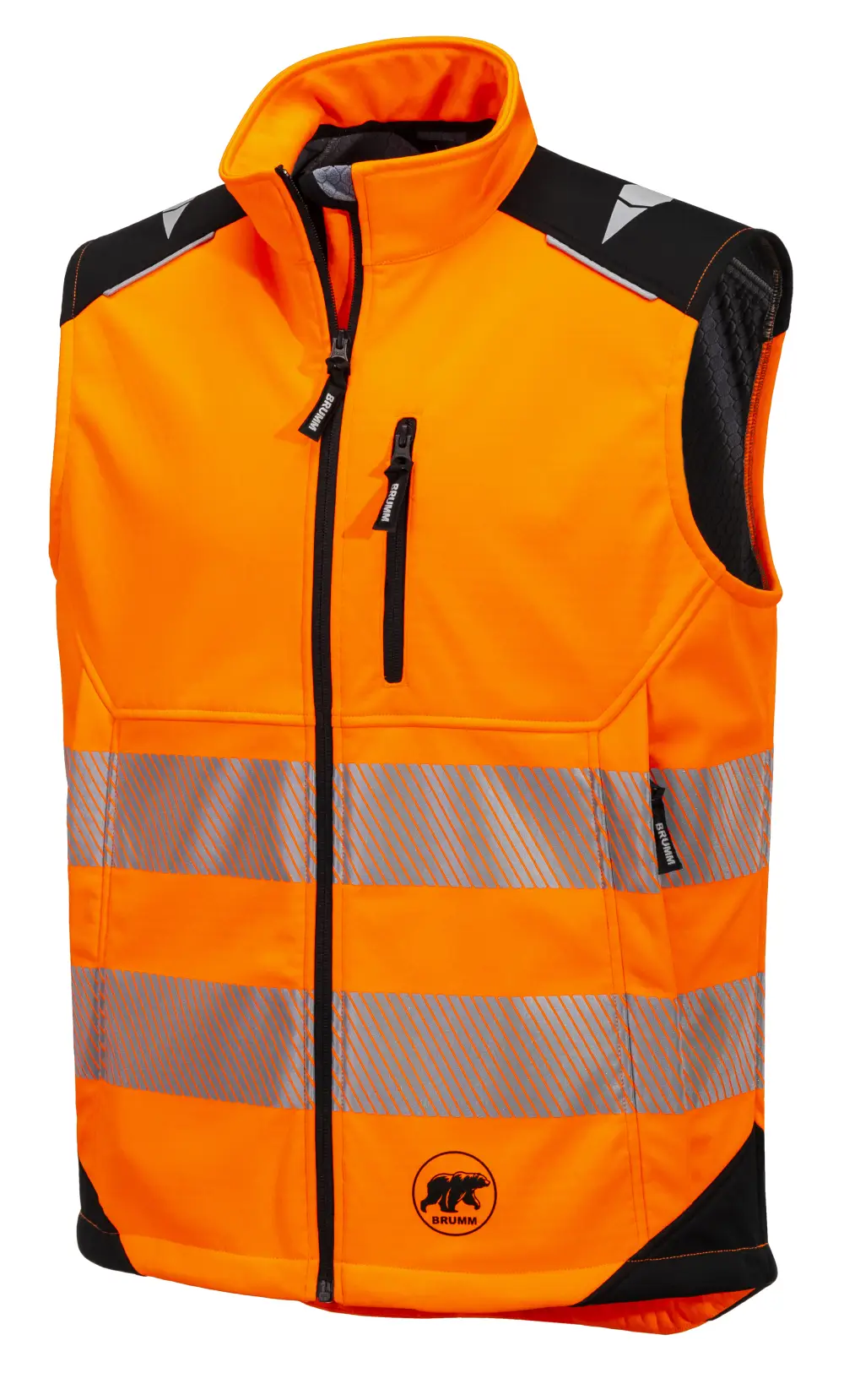 Veste sans manche Haute visibilité - Orange – Image 2