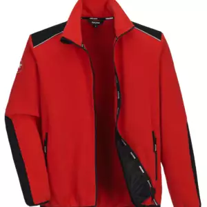 Veste polaire rouge