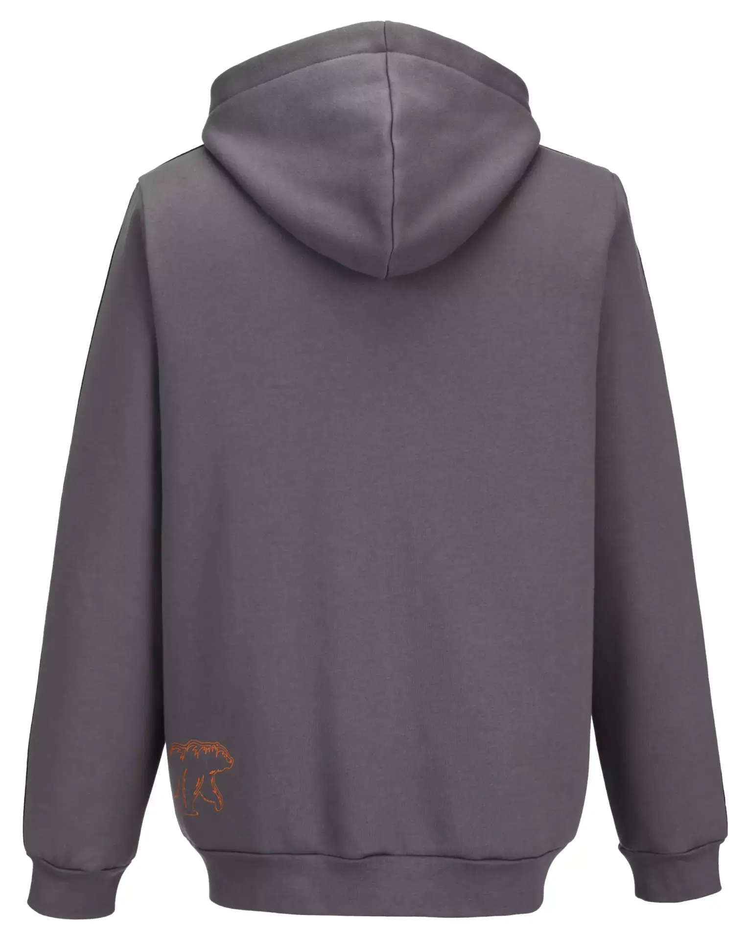 Gilet gris à capuche – Image 3